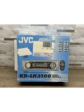 *RARE* NEW -JVC KD-LH3100 CD Receiver CD-R/RW/MP3 Playback Open Box *NO REMOTE*
